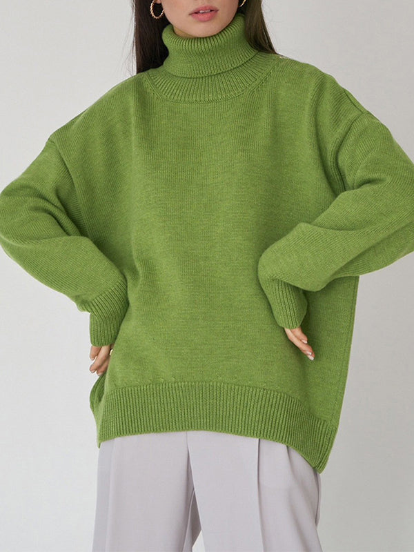 Vera Clarisse High-Neck Sweater