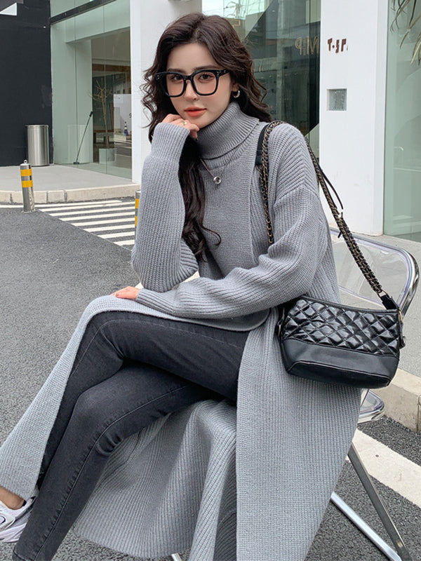 Vera Solenne High-Neck Sweater