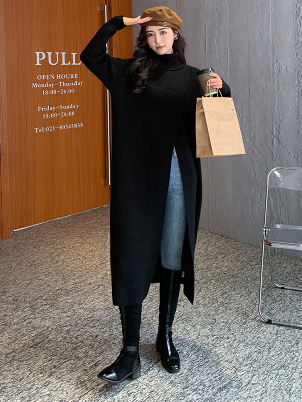 Vera Solenne High-Neck Sweater