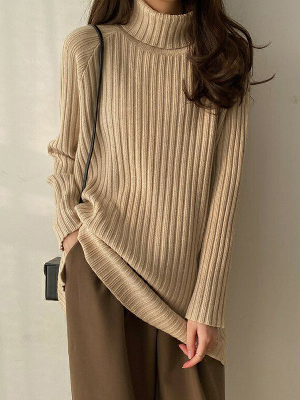 Vale Cozy Split-Side Sweater