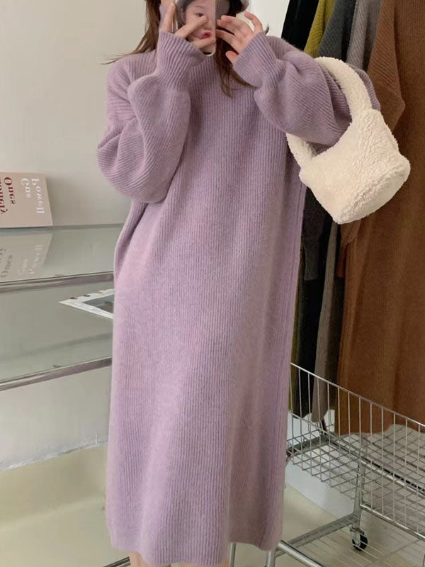 Vera Cocoon Luxe Sweater Dress