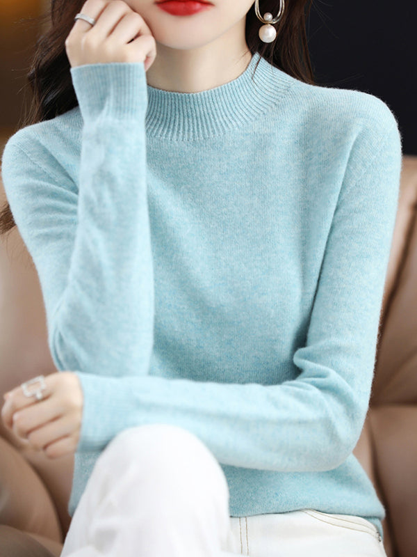 Vera Luxe High-Neck Sweater