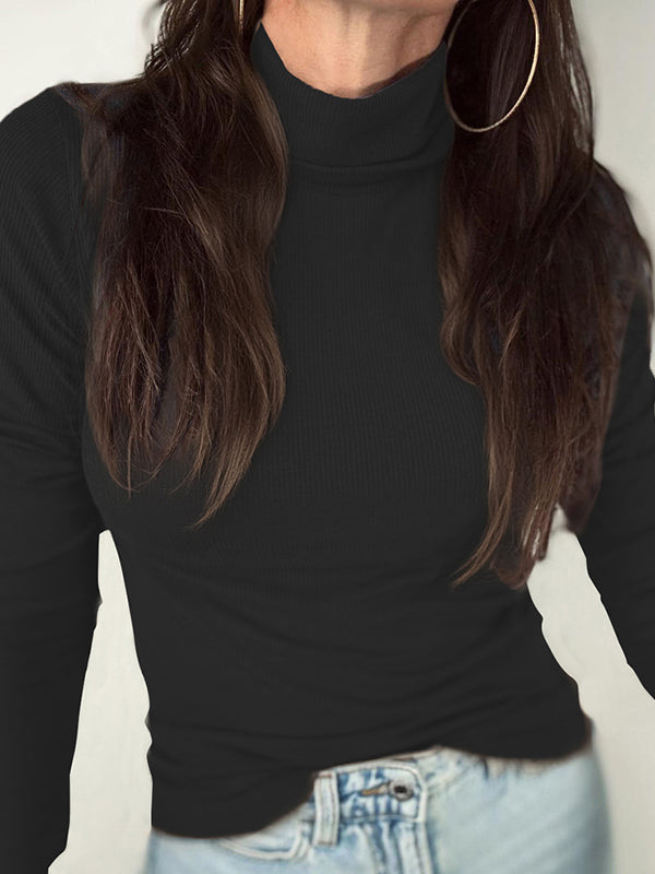 Vera Aria Mock-Neck Top