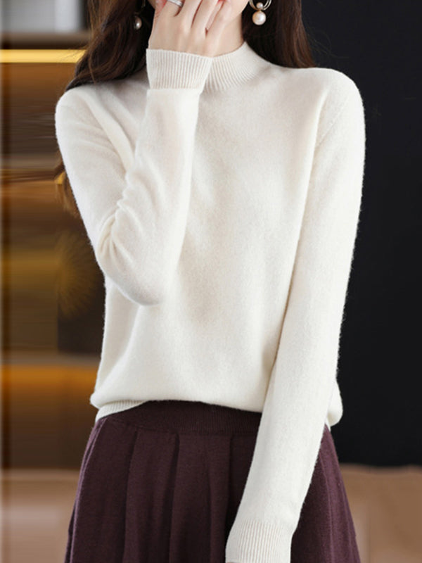 Vera Luxe High-Neck Sweater