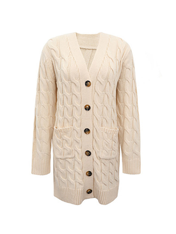 Vale Knit Jacquard Cardigan
