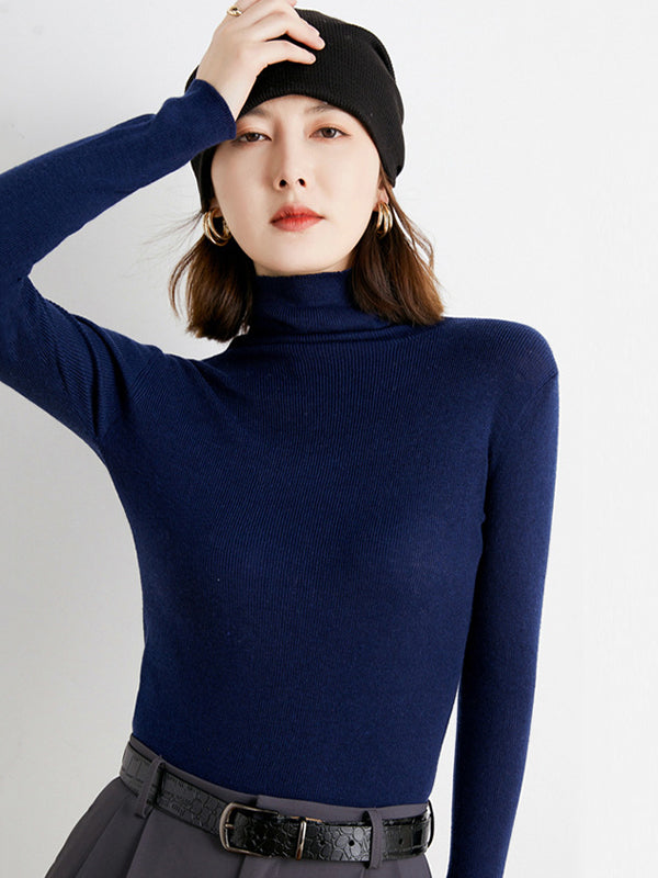 Vera Elin High-Neck Pullover