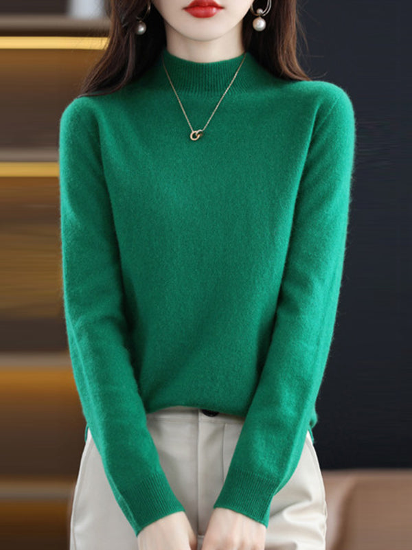 Vera Luxe High-Neck Sweater