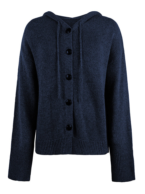 Vale Shelter Hooded Cardigan