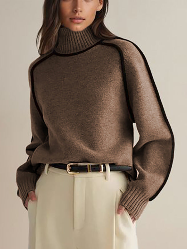 Vera Elan Contrast Sweater