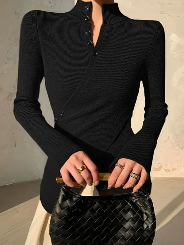 Vera Eclipse Asymmetric Sweater