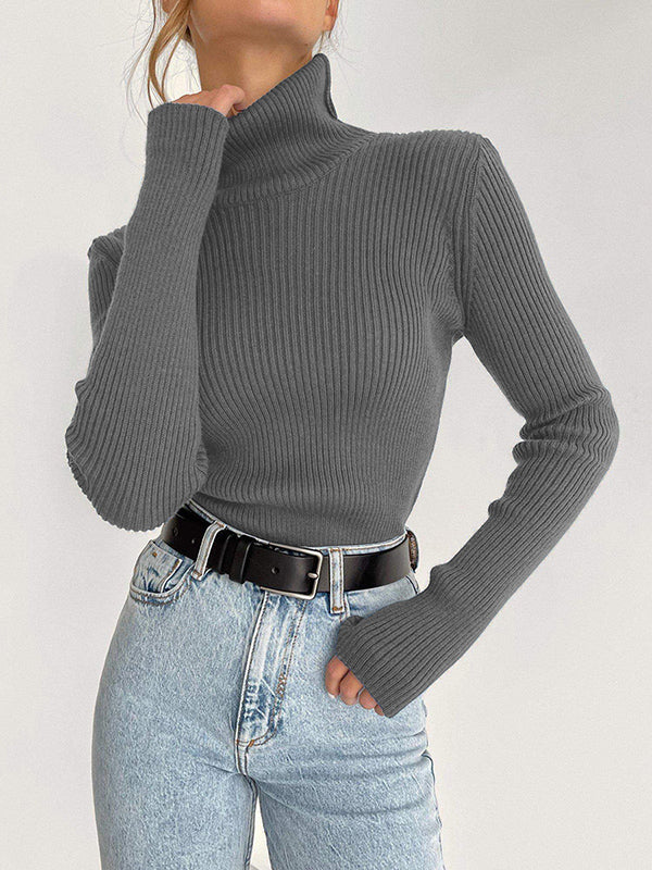 Vale Élance Ribbed Turtleneck