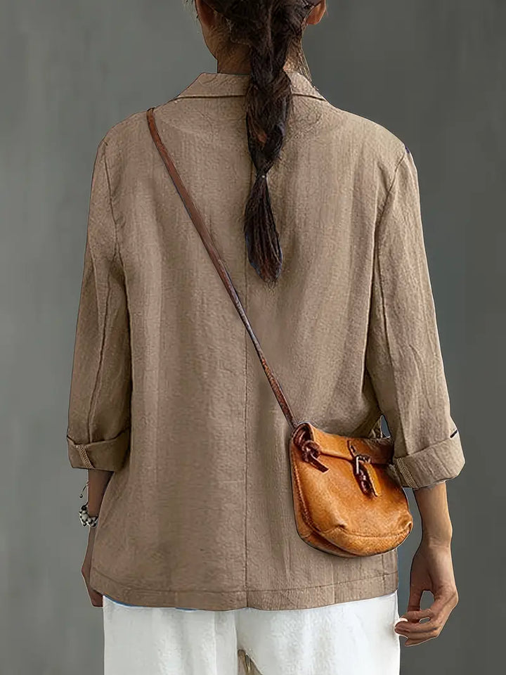 Vale® – Clara Signature Cotton Blazer