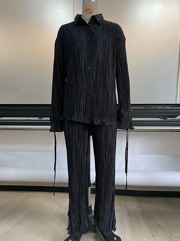 Vera Solace Pleated Lounge Set