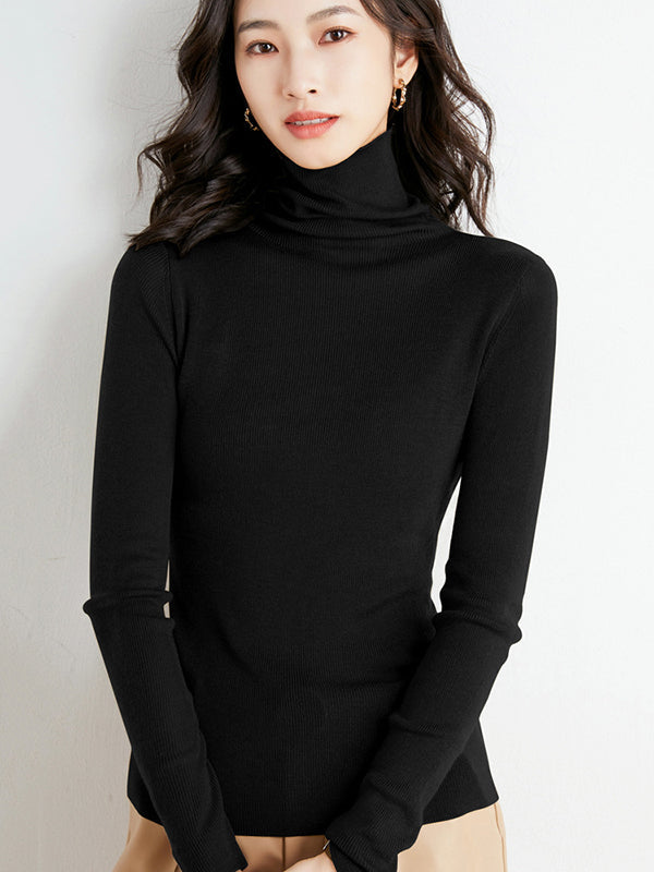 Vera Elin High-Neck Pullover