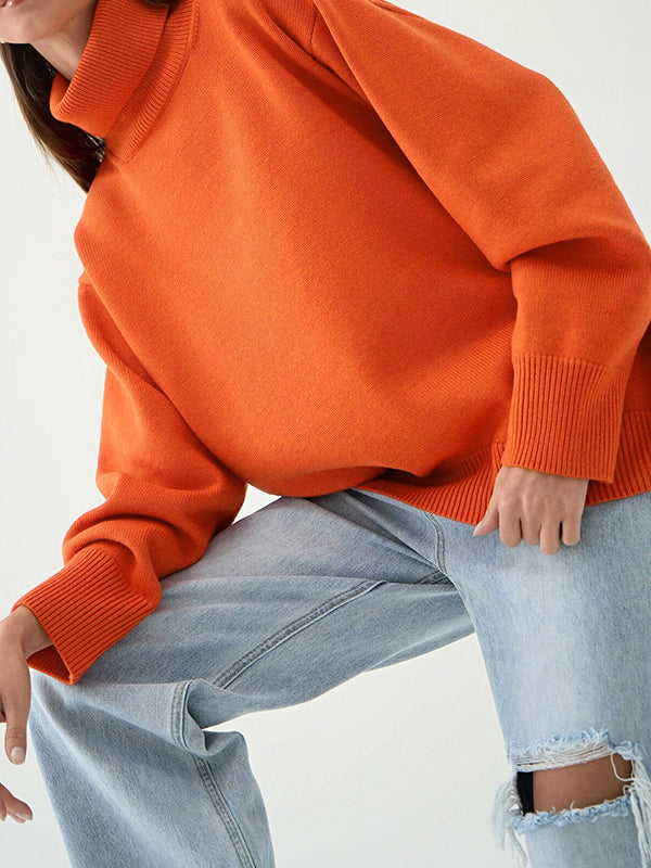 Vera Elise High-Neck Sweater