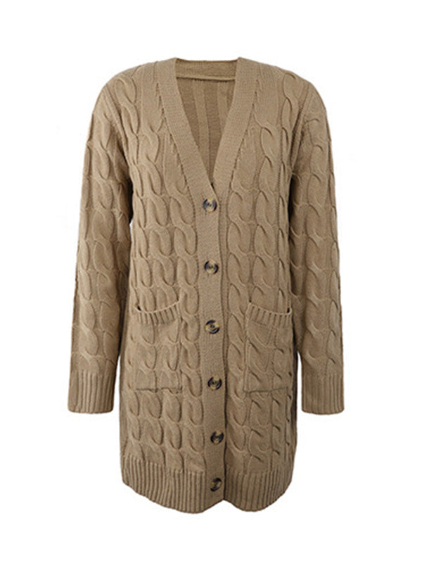 Vale Knit Jacquard Cardigan