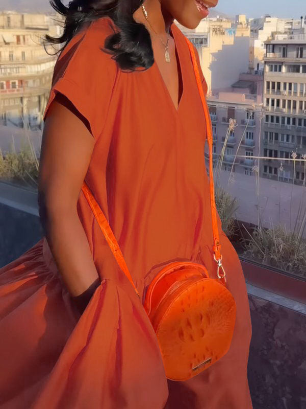 Vera Serenity Pleat Maxi Dress