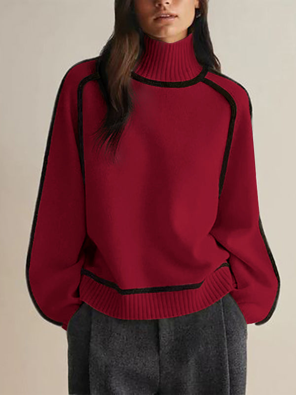 Vera Elan Contrast Sweater