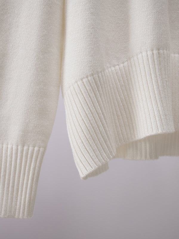 Vera Clarisse High-Neck Sweater