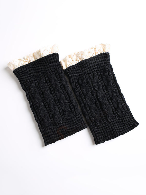 Vale Cozy Jacquard Knit Stockings