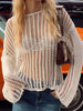 Vale Saint-Tropez Mesh Pullover