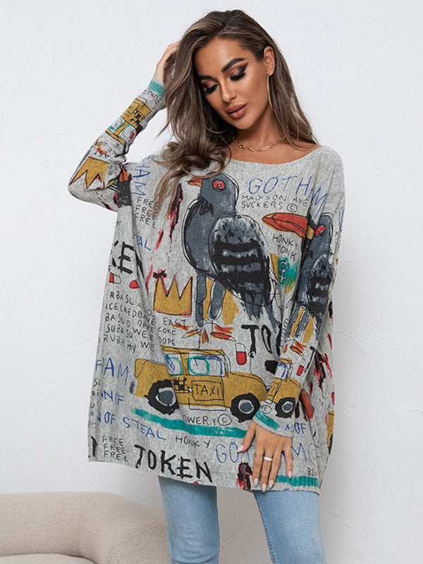 Vera Marlowe Printed Sweater