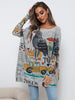 Vera Marlowe Printed Sweater