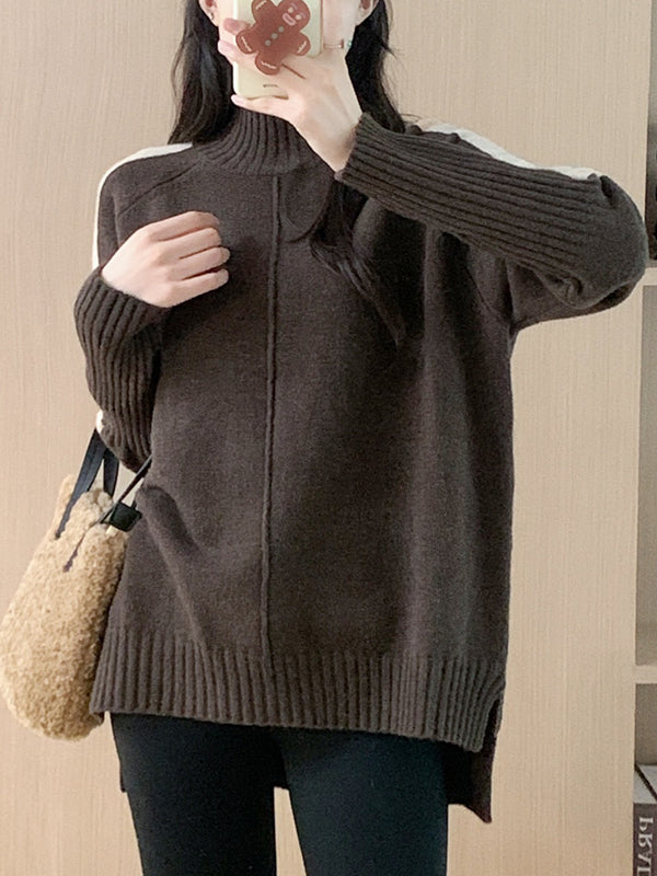 Vale Contour High-Neck Sweater