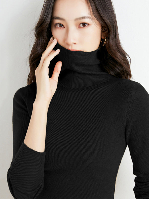 Vera Elin High-Neck Pullover