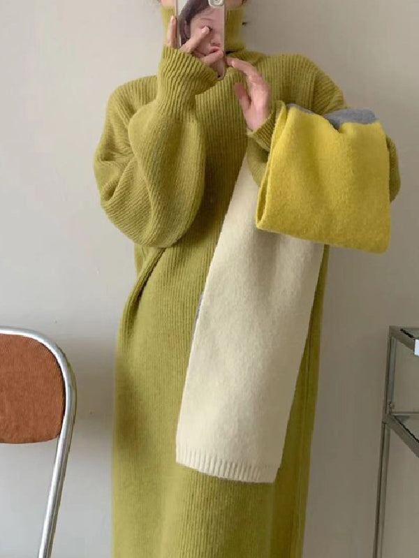 Vera Cocoon Luxe Sweater Dress