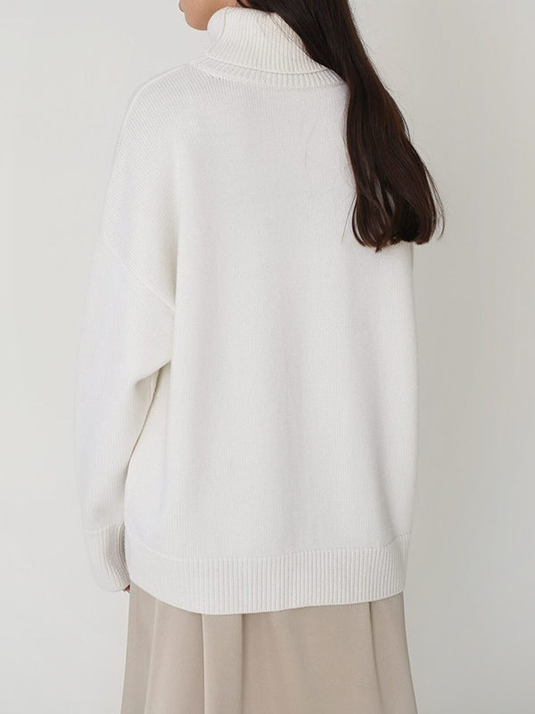 Vera Elise High-Neck Sweater