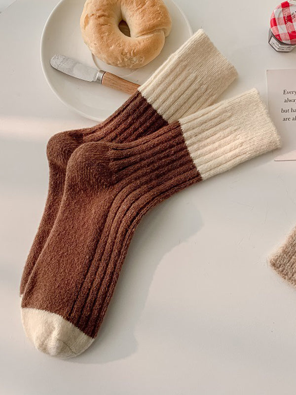 Vale Sora Contrast Socks