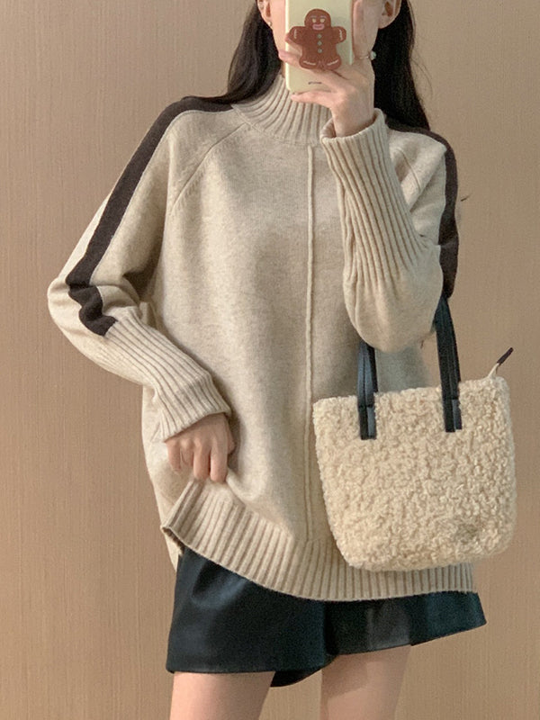 Vale Contour High-Neck Sweater