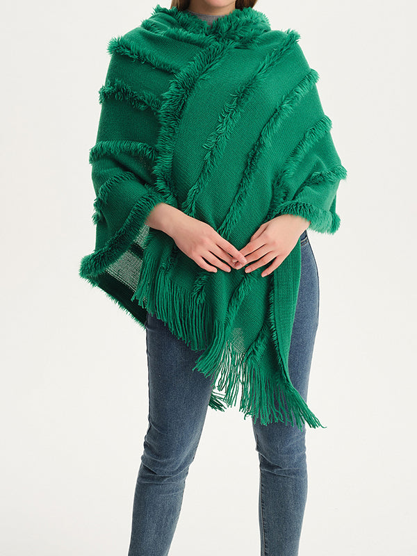 Vale Eira Tasseled Cape