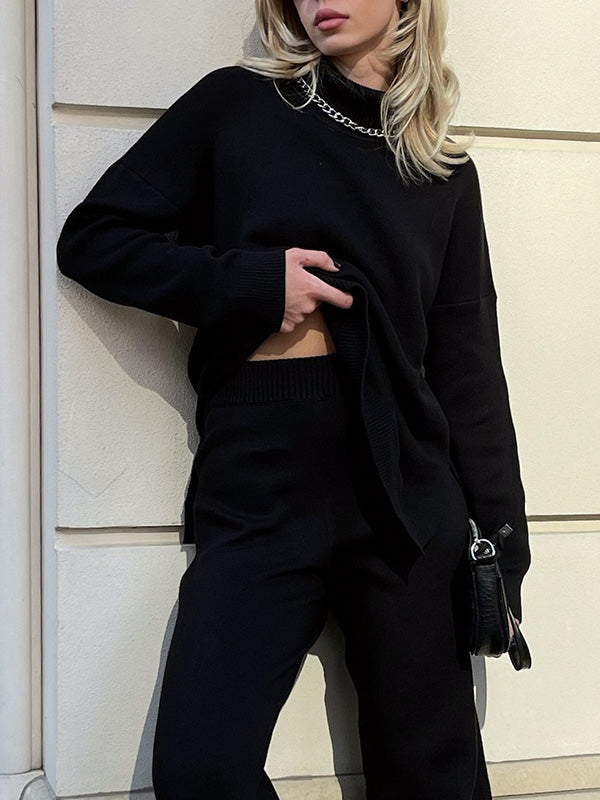 Vera Soléa Split-Side Sweater