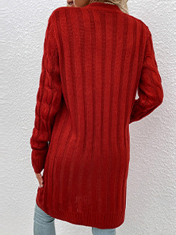 Vale Knit Jacquard Cardigan