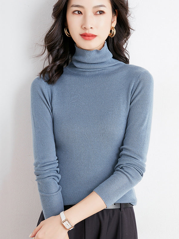 Vera Elin High-Neck Pullover