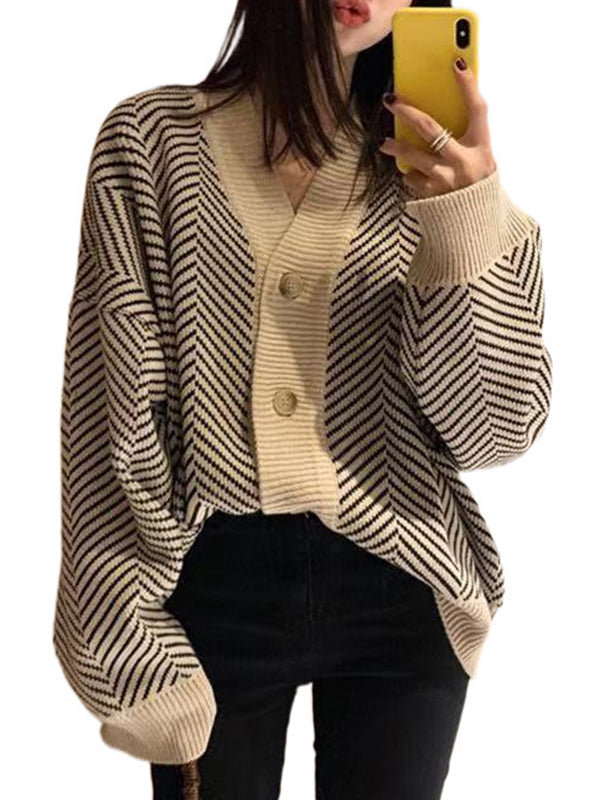 Vera Harmony Contrast Cardigan