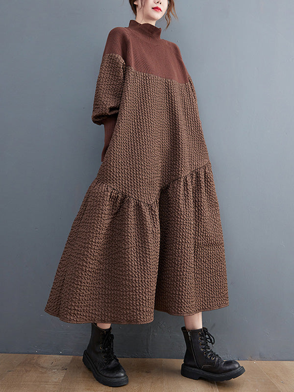 Vale Adrienne Jacquard Sweater Dress