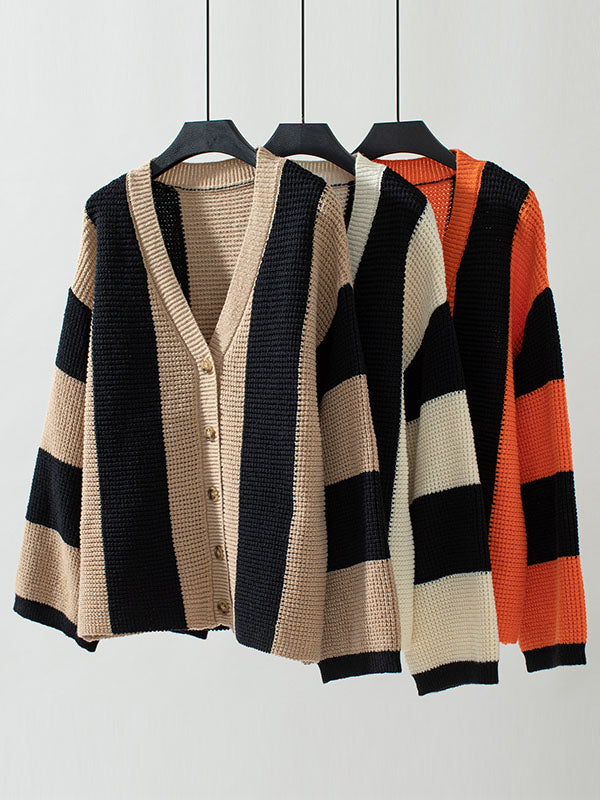 Vale Striped Harmony Cardigan