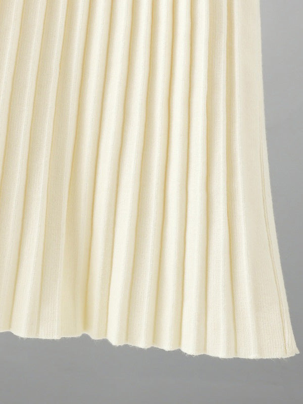 Vale Pleated Grace Sweater Dress