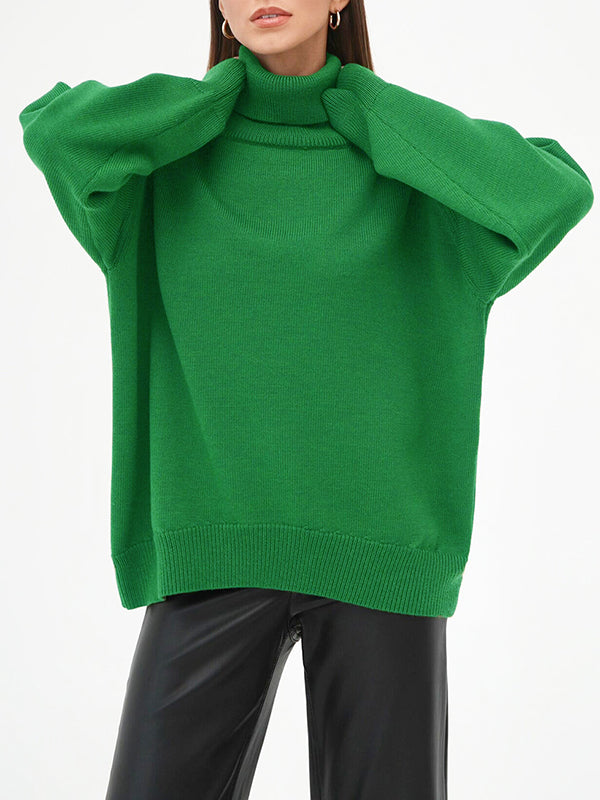 Vera Elise High-Neck Sweater