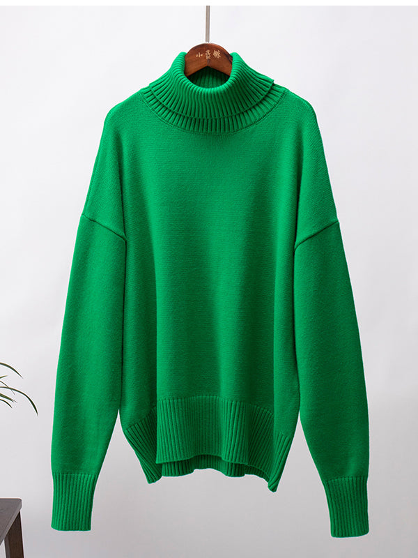 Vera Elise High-Neck Sweater