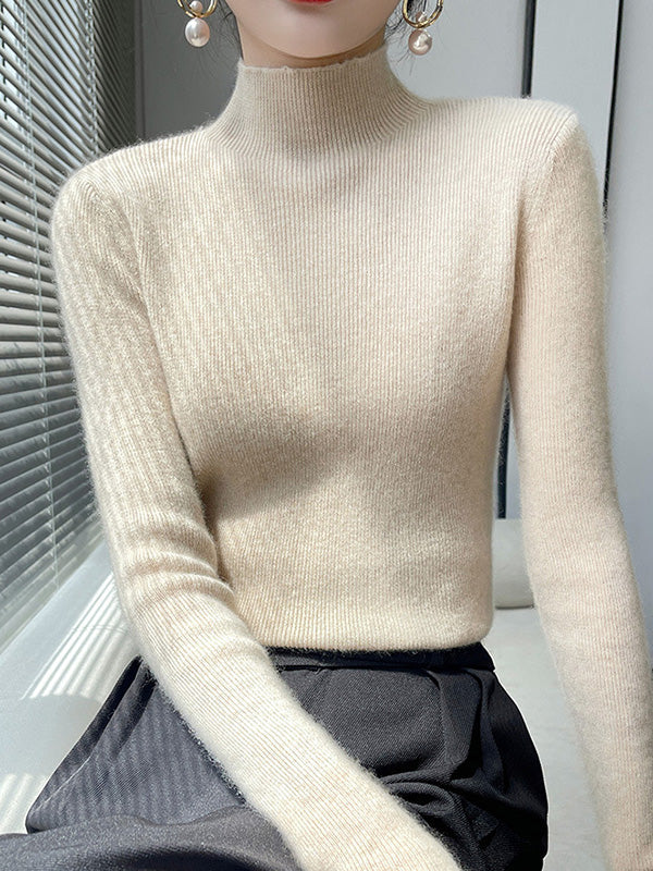 Vale Seraphine Ribbed Knit Top