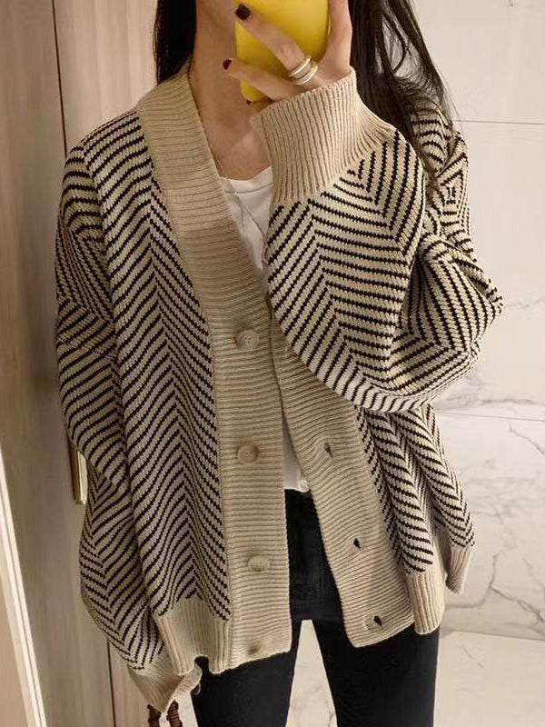 Vera Harmony Contrast Cardigan