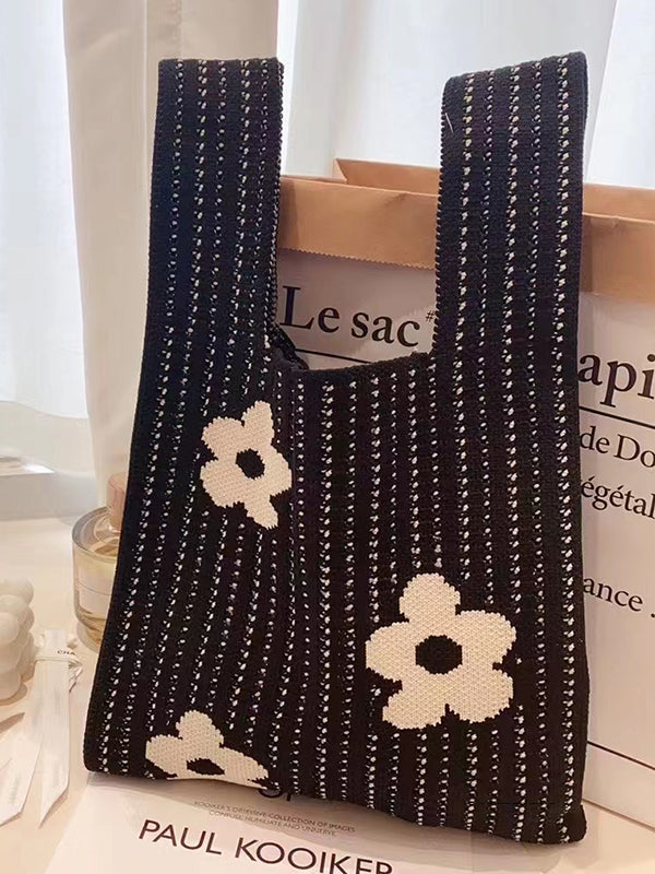 Vale Fiore Knit Handbag
