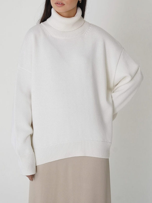 Vera Elise High-Neck Sweater