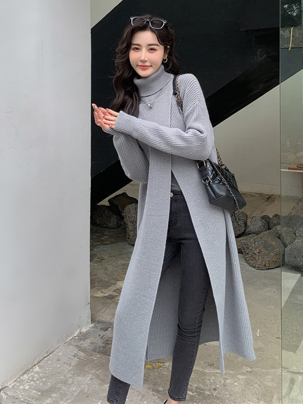 Vera Solenne High-Neck Sweater