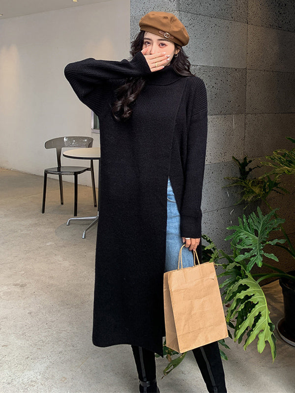 Vera Solenne High-Neck Sweater