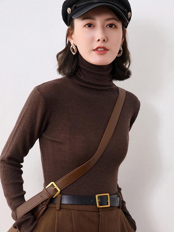 Vera Elin High-Neck Pullover